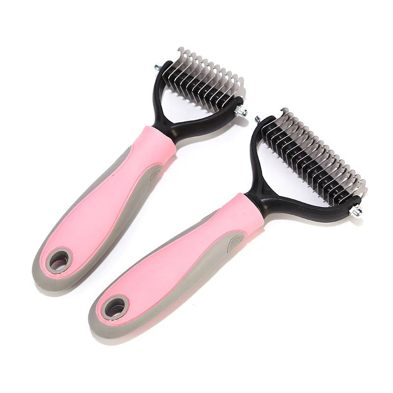 Double-Sided Dematting Comb
