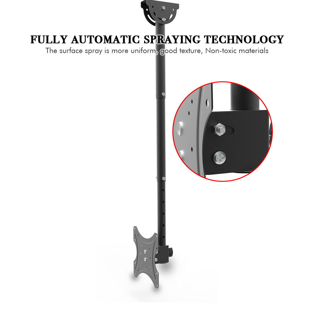 Adjustable Ceiling TV Mount (32–55 in)