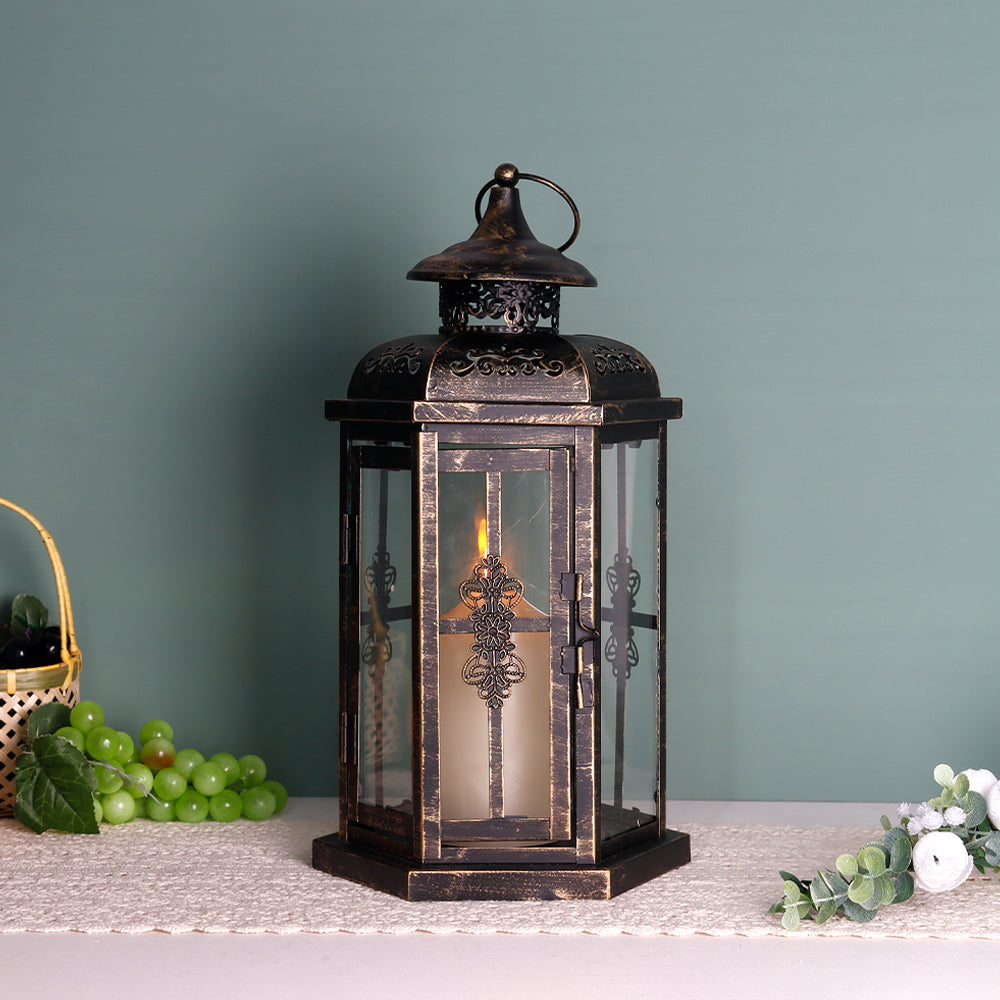 Vintage Iron Candle Holder