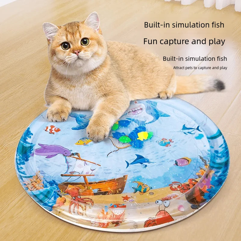 Water Sensory Play Mat for Cats