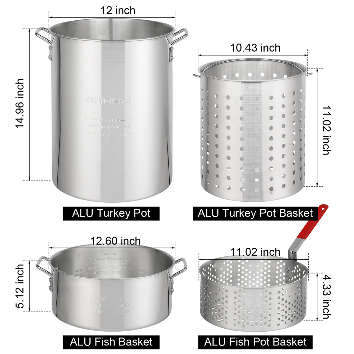 Turkey & Fish Fryer Pot Set