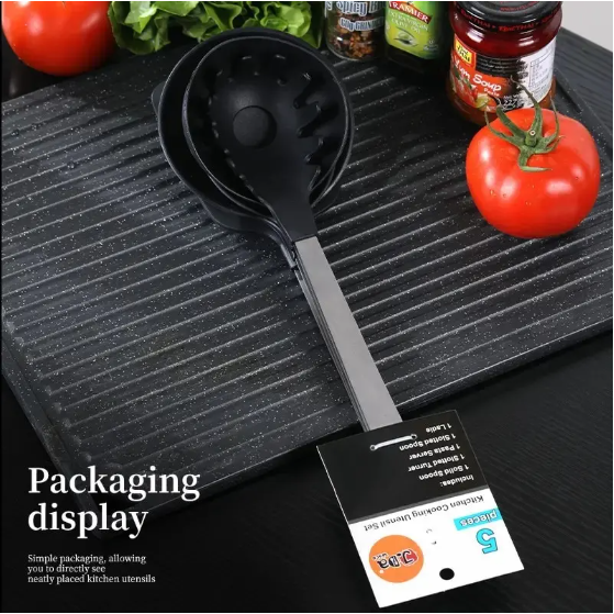 5-Piece Nylon Cooking Utensil Set