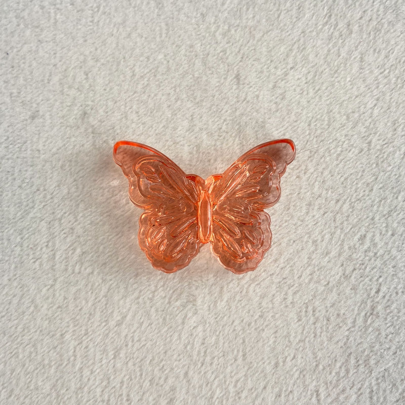 Acrylic Butterfly Wing Beads