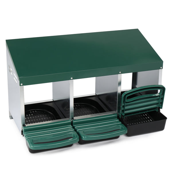 3-Compartment Chicken Nesting Box