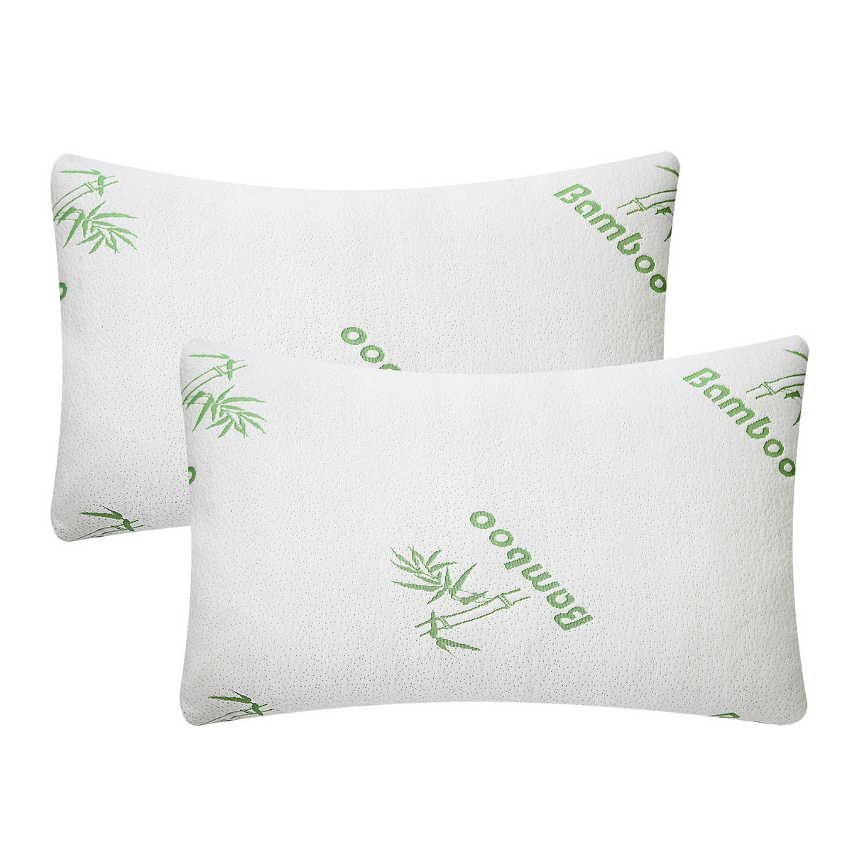Shredded Memory Foam Pillow with Bamboo Cover