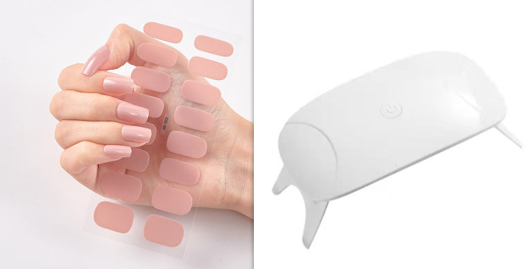 Letter Design Nail Stickers