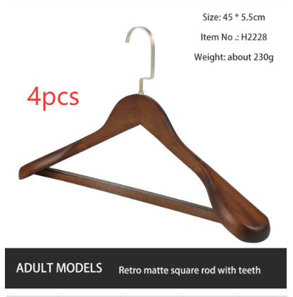 Solid Wood Coat Hangers