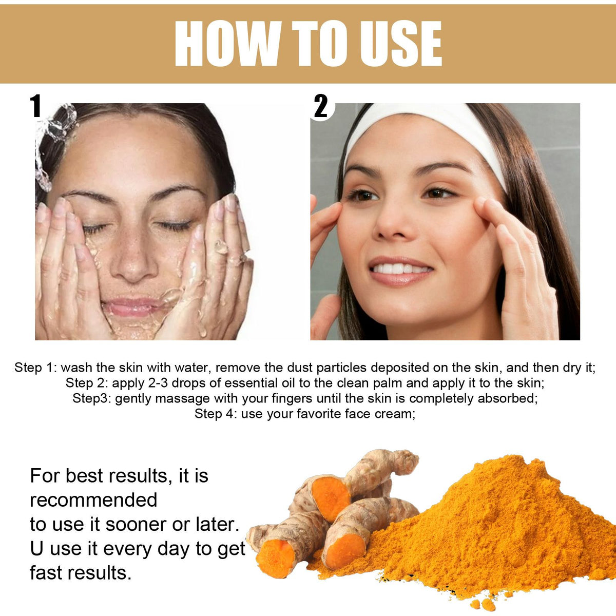Turmeric Brightening Face Serum