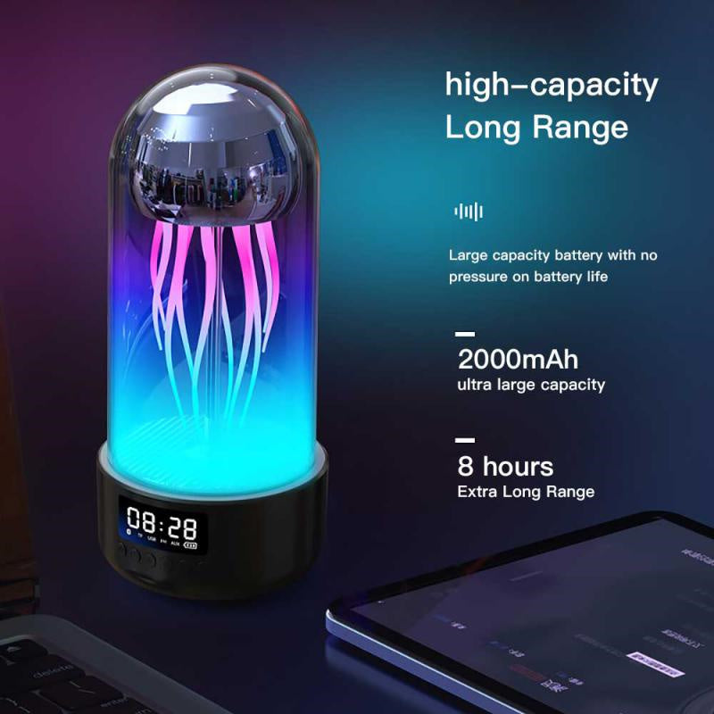 Jellyfish Lamp Speaker & Clock
