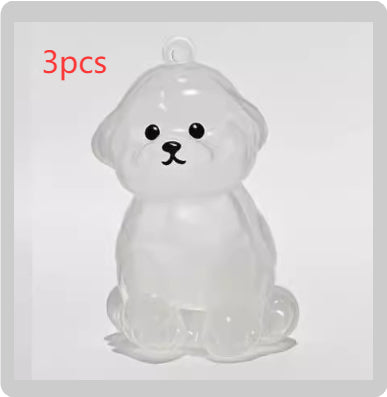 Dog Breed Fuzzy Keychain
