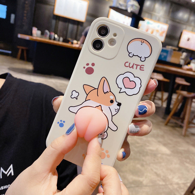 Squeezable Cartoon Silicone Case