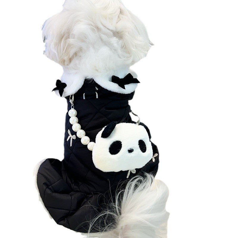 Panda Padded Pet Jumper Dress