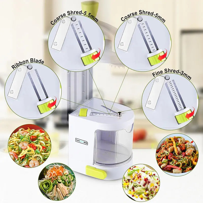 Rotary Spiral Slicer & Grater