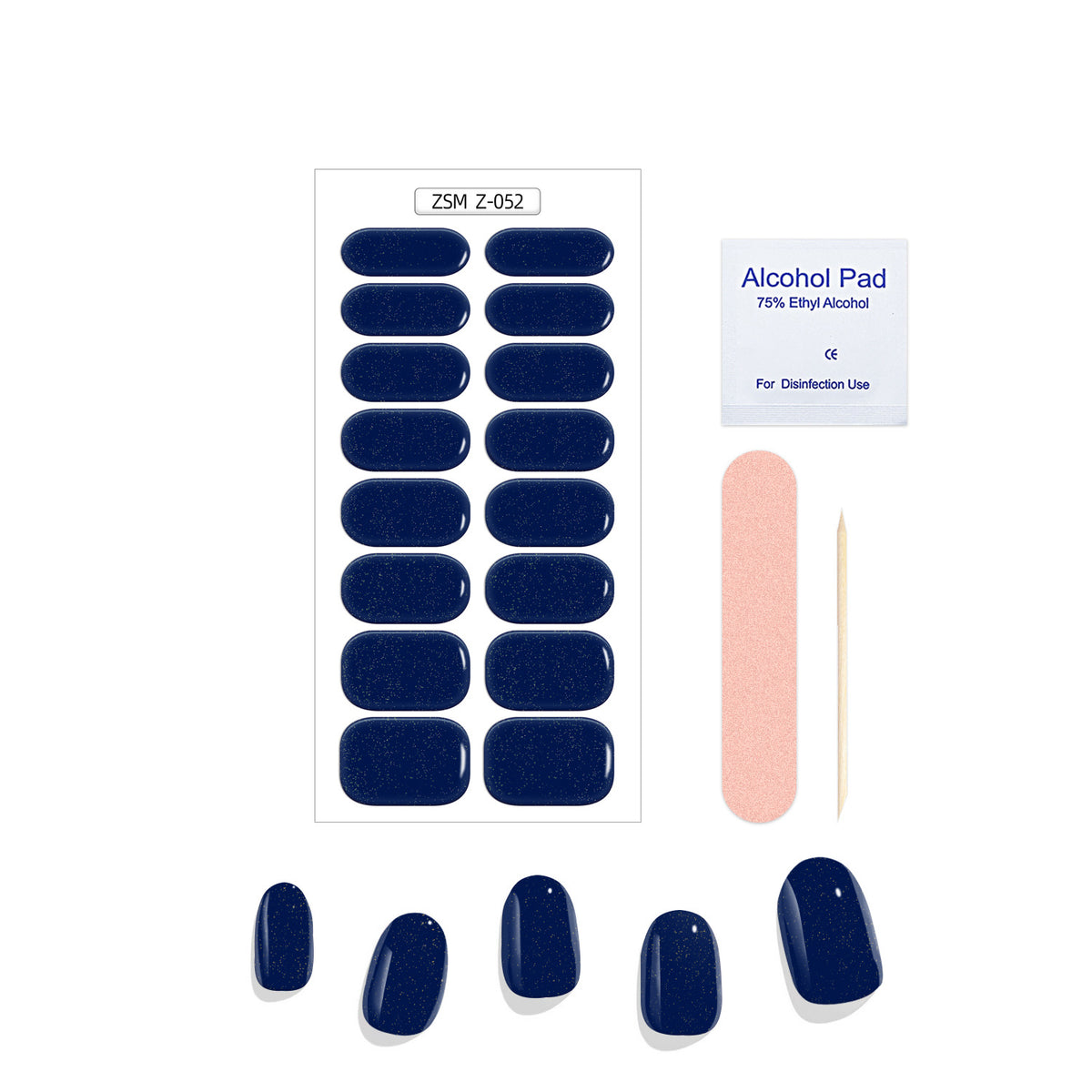 Glitter Gel Nail Strips