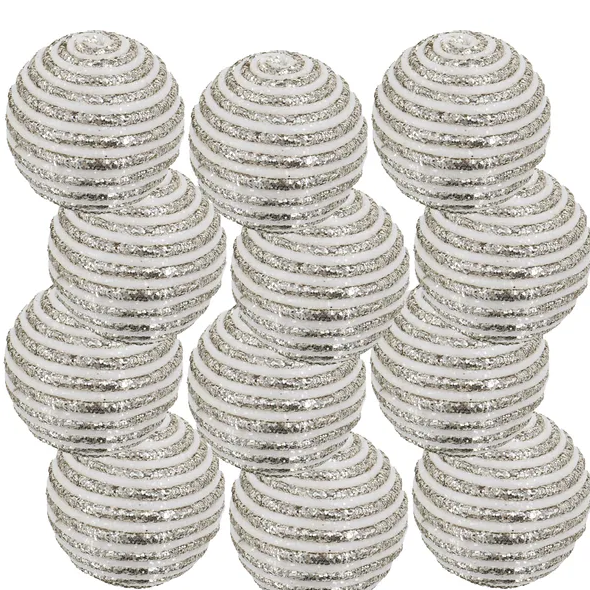 Shatterproof Christmas Ball Ornaments (Set of 12)