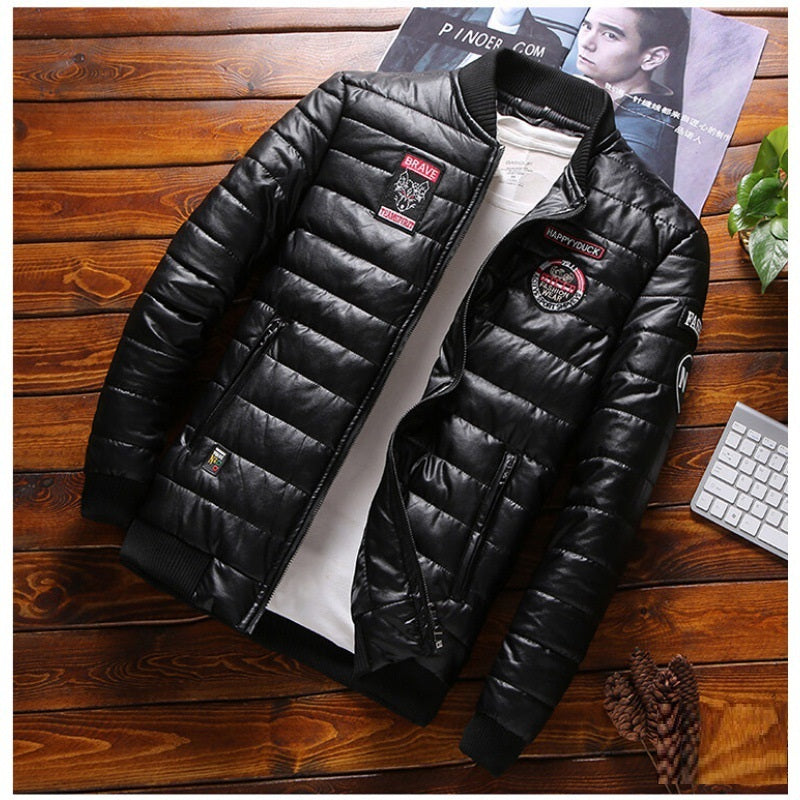 Men's Patch Padded Jacket