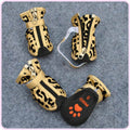 Leopard Print Dog Shoes