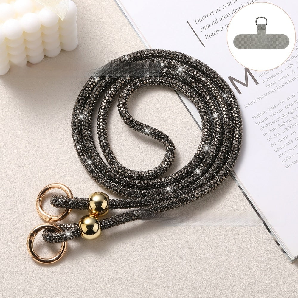 Rhinestone Phone Lanyard