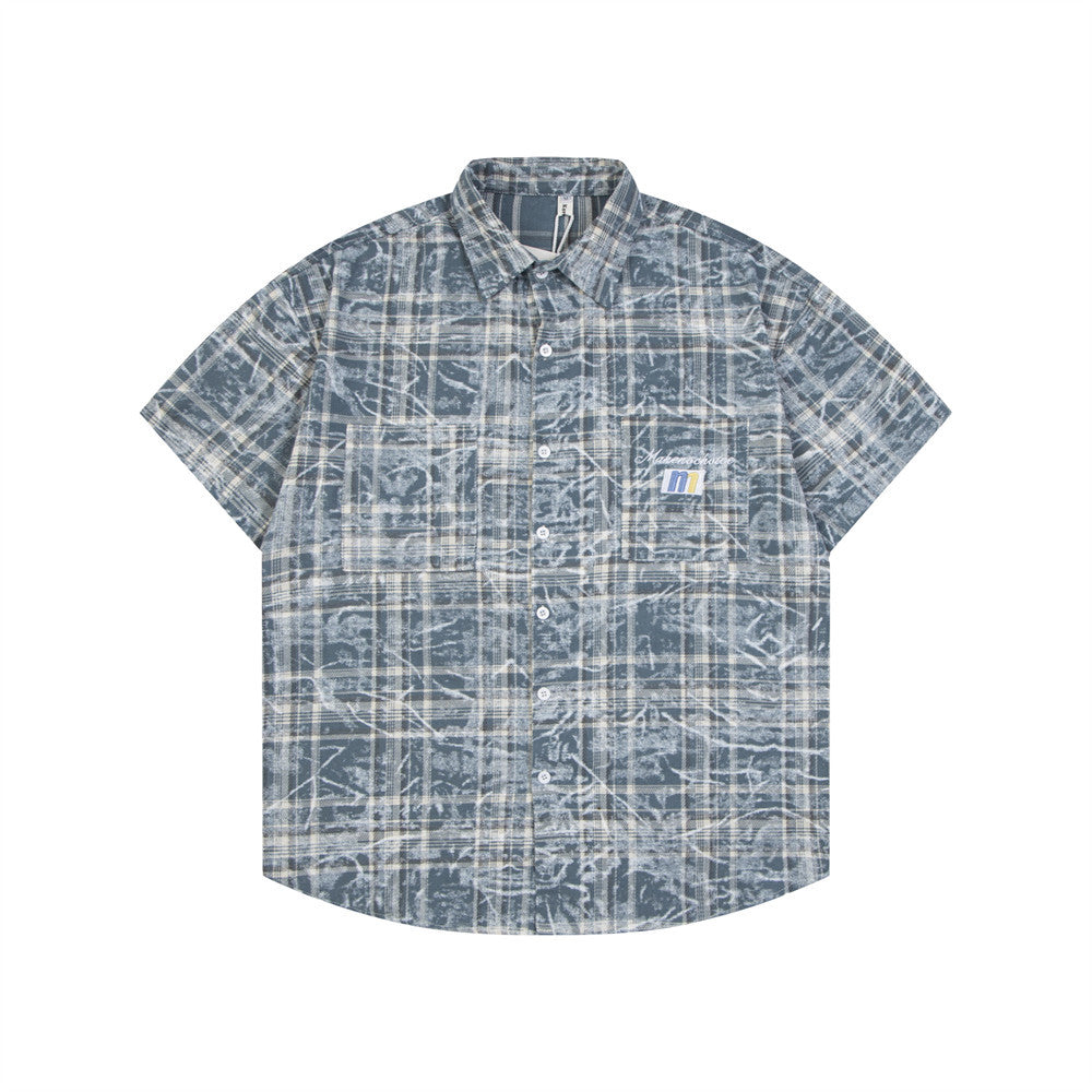 Men's Plaid Summer Shirt