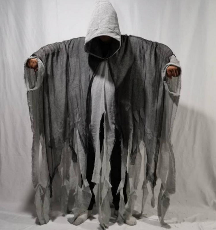 Tattered Ghost Hooded Cape