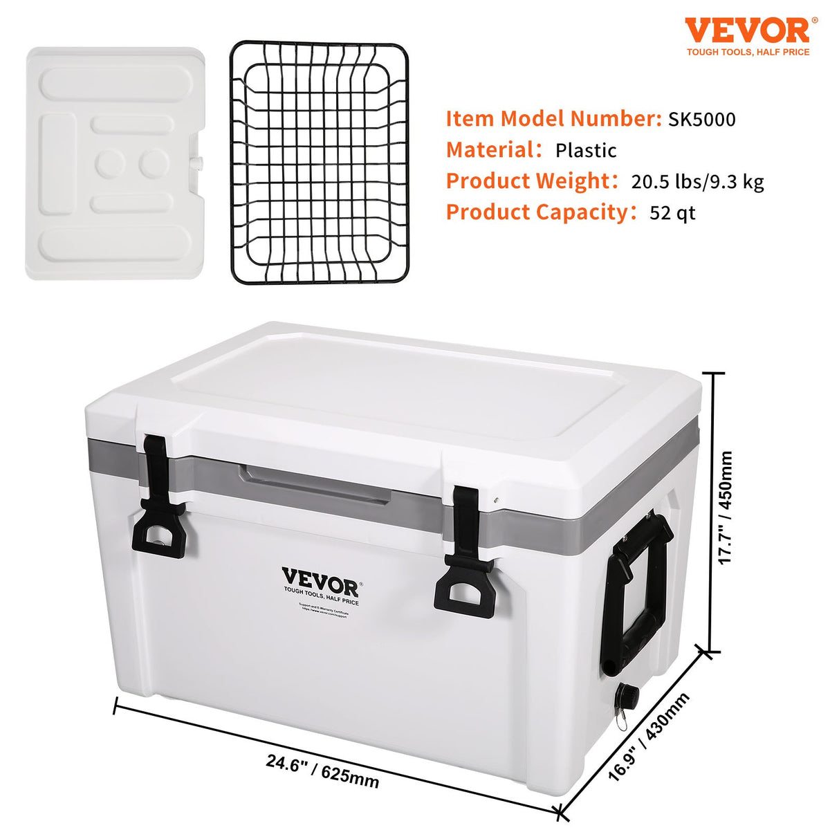 52-Quart Hard Cooler