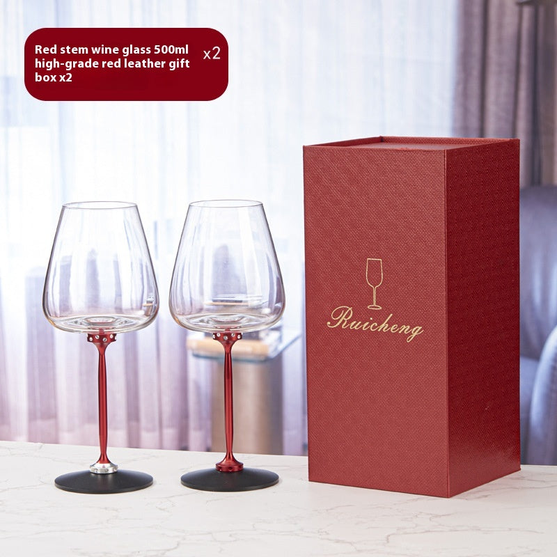 Spinning Decanter Wine Glass