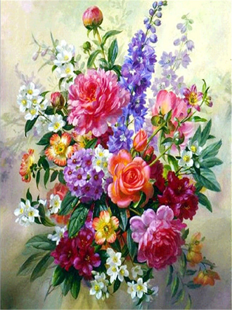 Flower Bouquet Diamond Painting Kit