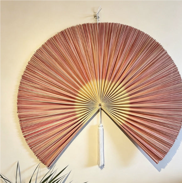 Decorative Bamboo Wall Fan