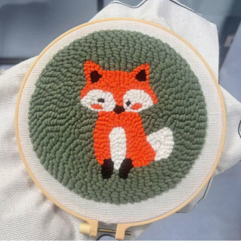 Cute Animal Embroidery Starter Kit