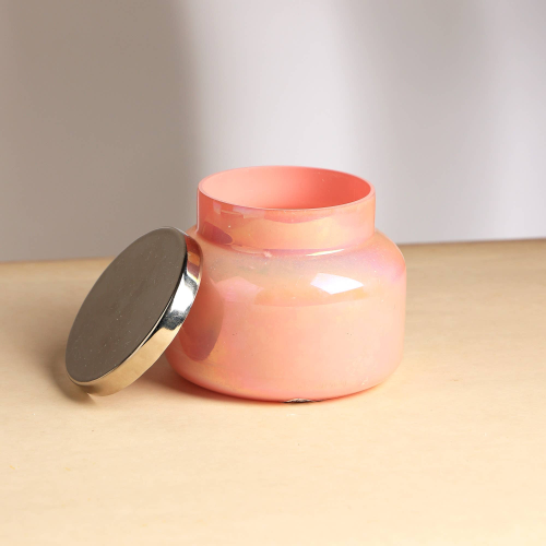 Pink Lustre Scented Candle Jar
