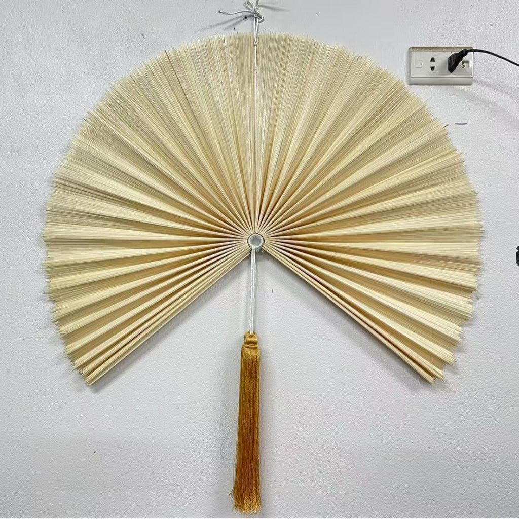 Decorative Bamboo Wall Fan