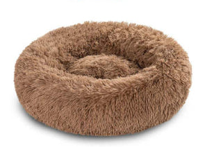 Plush Donut Pet Bed