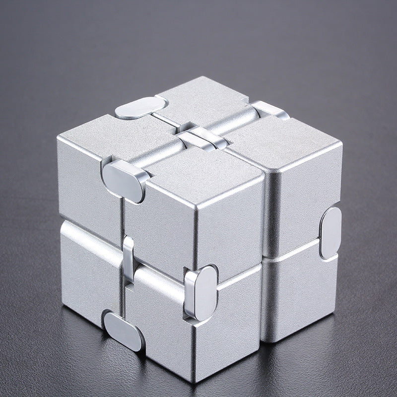 Aluminum Infinity Fidget Cube