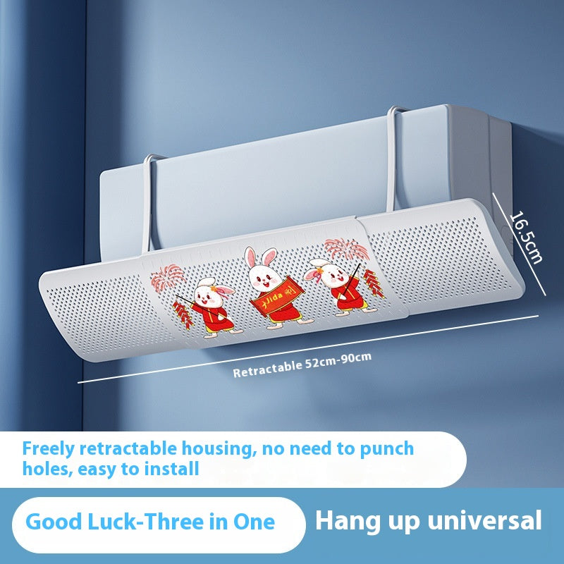 Cute Air Conditioner Wind Deflector