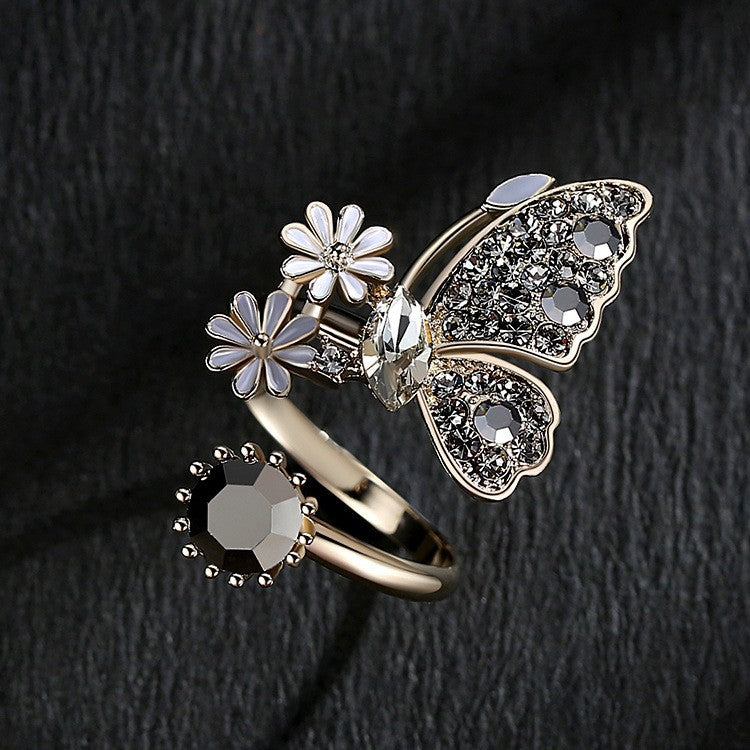 3D Butterfly Ring