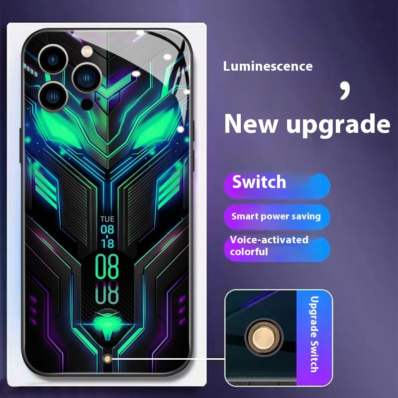Racing Car Glass Phone Case