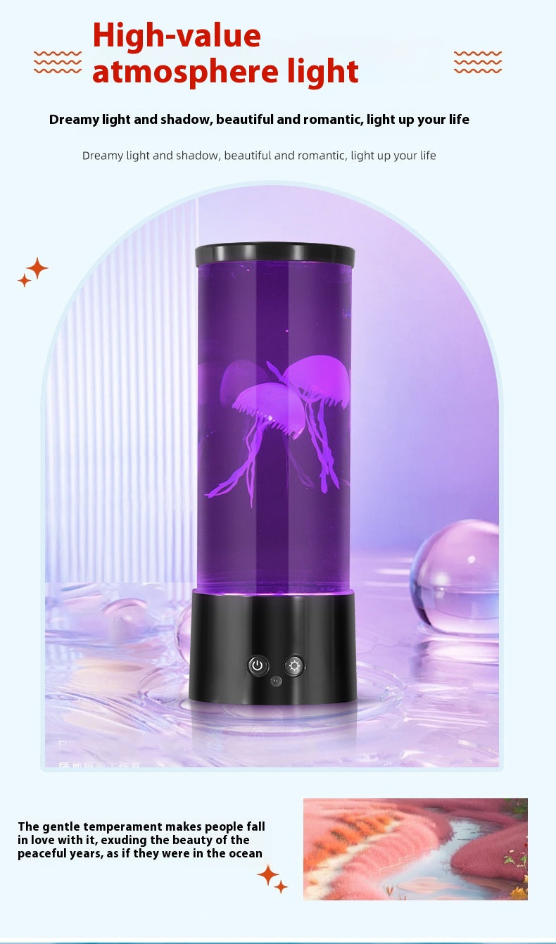Color-Changing Jellyfish Lamp