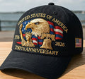 America 250 Eagle Embroidered Cap