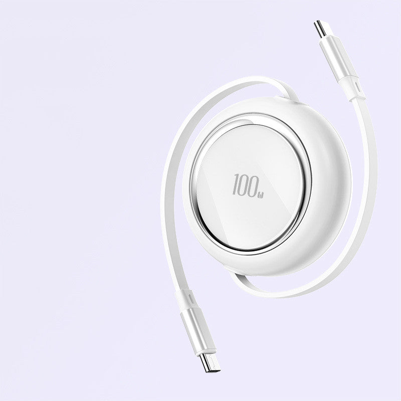 Retractable 100W Charging Cable