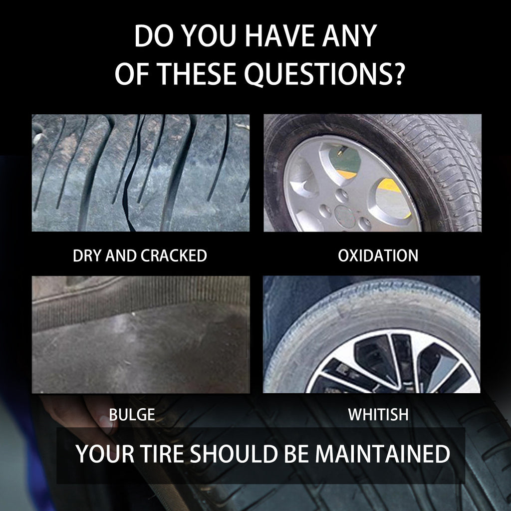 Tire Shine Wax with Sponge