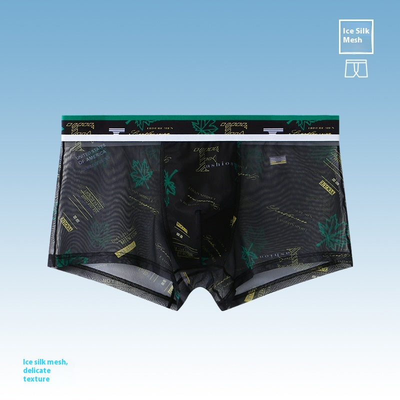 Men's Breathable Mesh Boxer Briefs