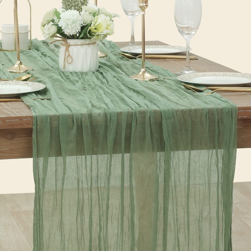 Bohemian Voile Table Runner