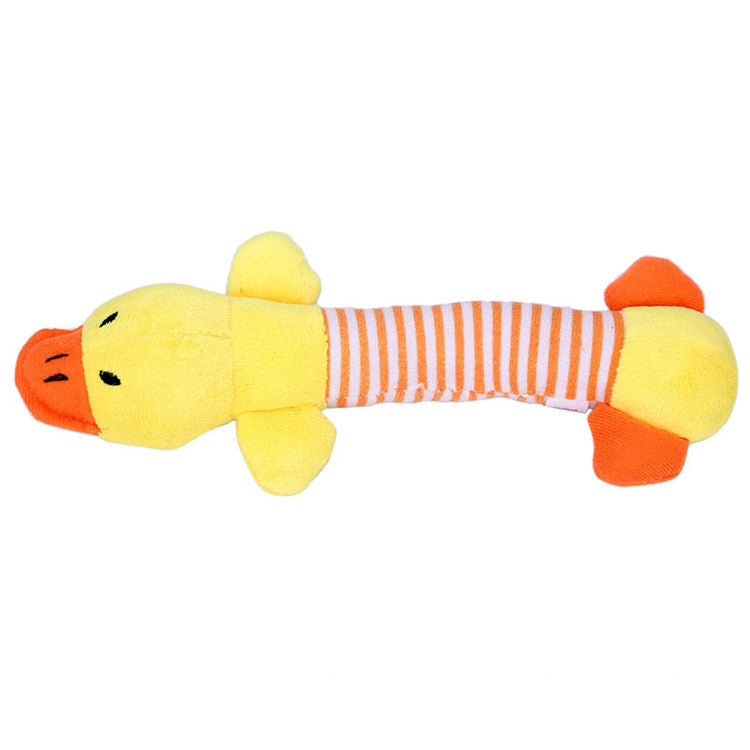 Long Elephant Plush Dog Toy