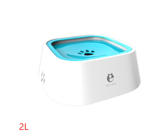 Anti-Splash Floating Pet Water Bowl (1.5 L)