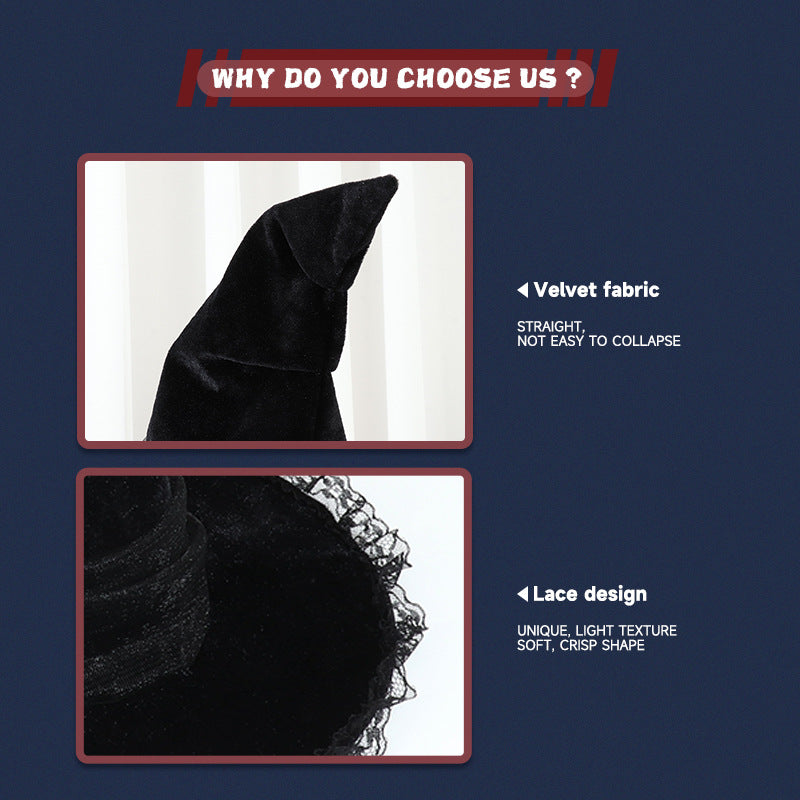 Baroque Witch Hat