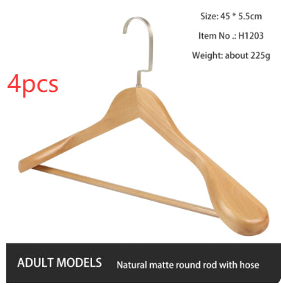 Solid Wood Coat Hangers