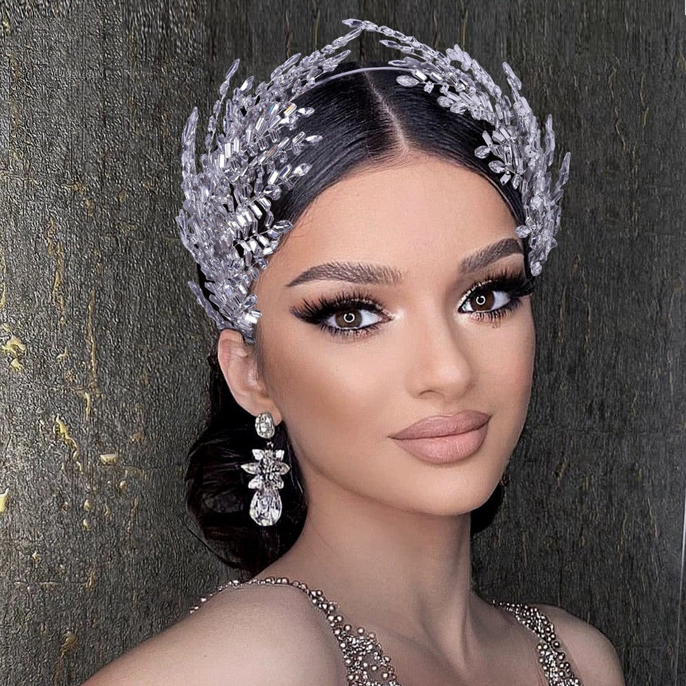 Crystal Rhinestone Bridal Headband