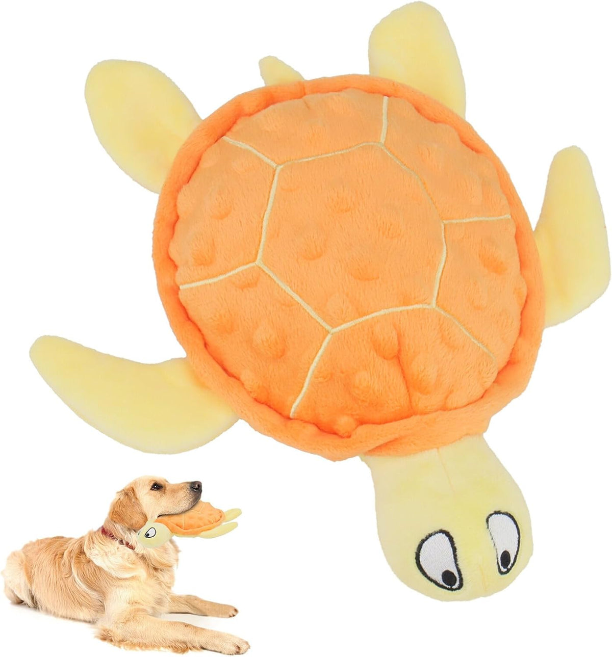 Squeaky Sea Turtle Dog Toy