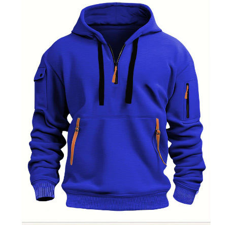 Oversized Drop-Shoulder Hoodie