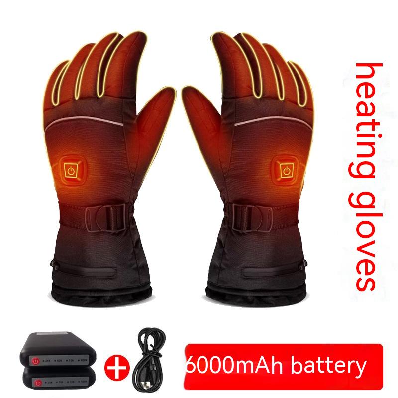 Battery-Heated Winter Gloves
